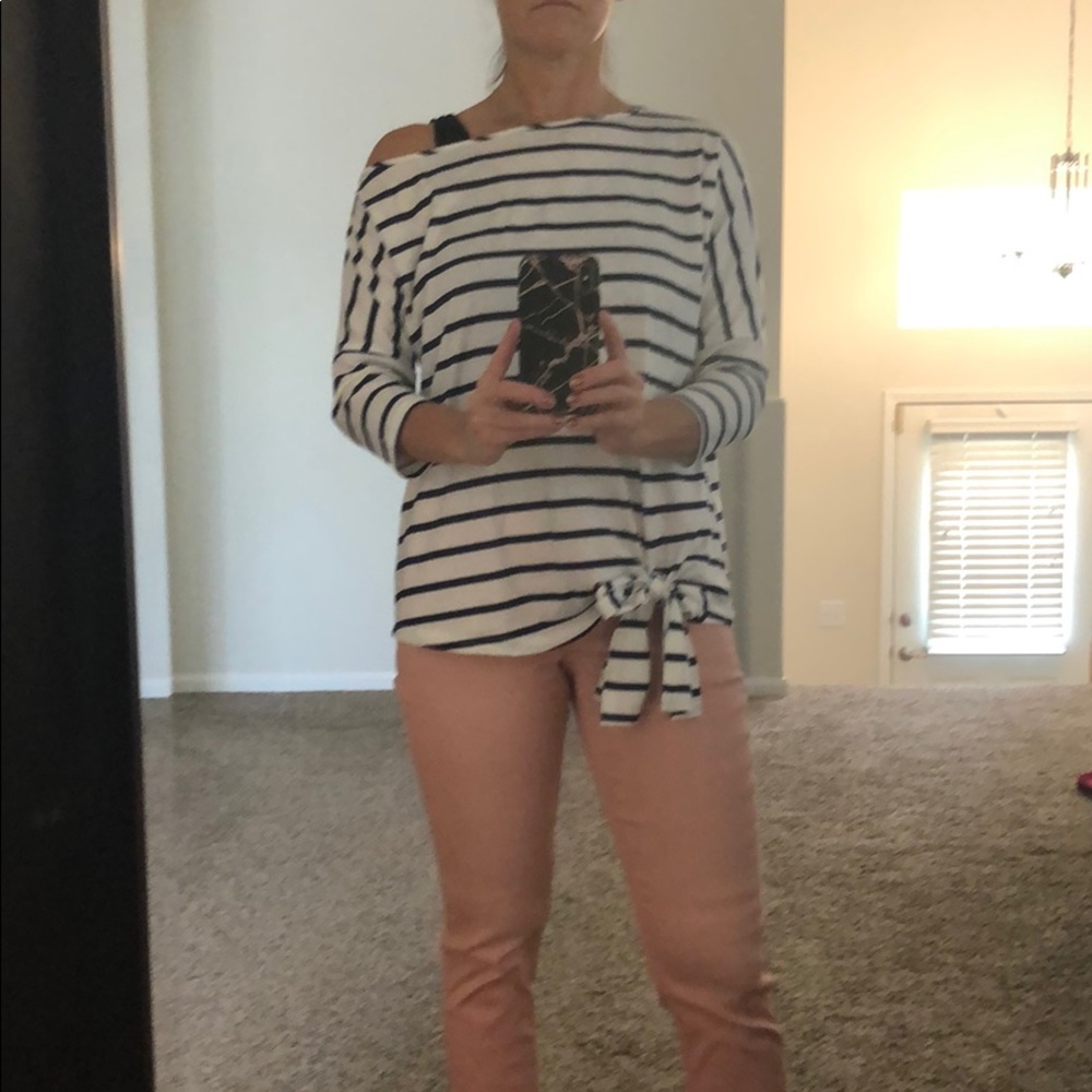 Off the shoulder